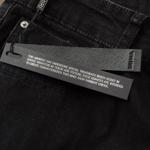 AMIRI Fashionable Riveted Ripped Jeans - Picture 3 of 14